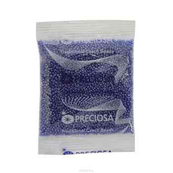 Бисер Preciosa "Ассорти", непрозрачный, цвет: синий (24), 10/0, 50 г