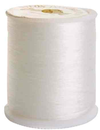 Мононить, цвет: прозрачный, толщина 0,12 мм, длина 200 м, 12 шт