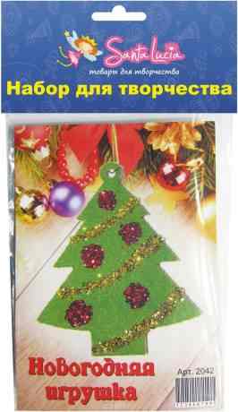 Santa Lucia Набор для декорирования ёлочного украшения Ёлка