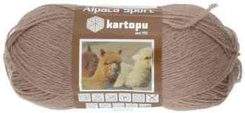 Пряжа для вязания Kartopu "Alpaca Sport" , цвет: светло-коричневый (К885), 260 м, 100 г, 5 шт
