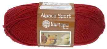 Пряжа для вязания Kartopu "Alpaca Sport" , цвет: красный (К122), 260 м, 100 г, 5 шт