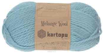 Пряжа для вязания Kartopu "Melange Wool" , цвет: голубой (K5017), 170 м, 100 г, 5 шт