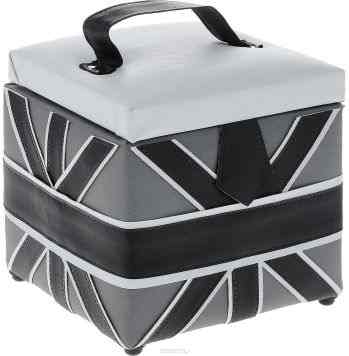Шкатулка для рукоделия Grace & Glamour "Геометрия", 20 х 20 х 20,5 см. BN3690