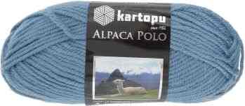 Пряжа для вязания Kartopu "Alpaca Polo", цвет: джинсовый (К644), 120 м, 100 г, 5 шт