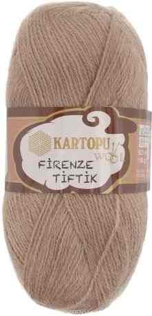 Пряжа для вязания Kartopu "Firenze Tiftik", цвет: какао (K885), 525 м, 100 г, 5 шт
