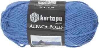 Пряжа для вязания Kartopu "Alpaca Polo", цвет: васильковый (К620), 120 м, 100 г, 5 шт