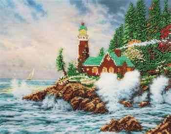 Набор для вышивания бисером Белоснежка "Бушующая стихия", 24 x 30 см