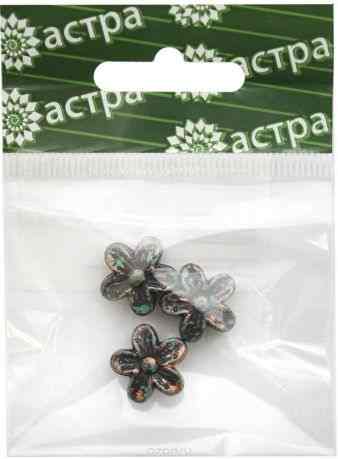 Бусины "Астра", 15 х 8 мм, 3 шт. 7715540_2600