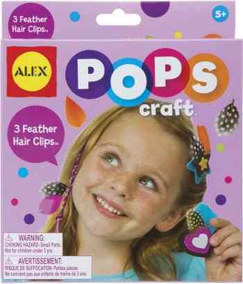Alex Набор для творчества Pops Craft Заколки перышки