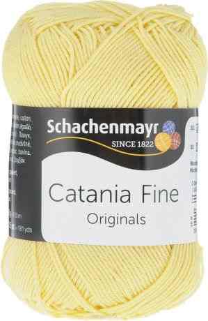 Пряжа для вязания Schachenmayr "Originals Catania Fine", цвет: ванильный (00370), 165 м, 50 г
