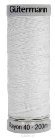 Нить Guetermann "Sulky Rayon 40", цвет: светло-серый,  200 м. 135274_1101