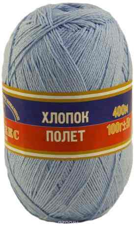 Пряжа "Хлопок полет" 100 г, 400 м (100% хлопок). 136096_014
