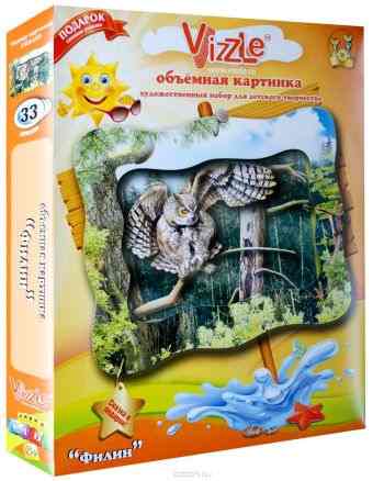 Vizzle Kids Объемная картинка Филин
