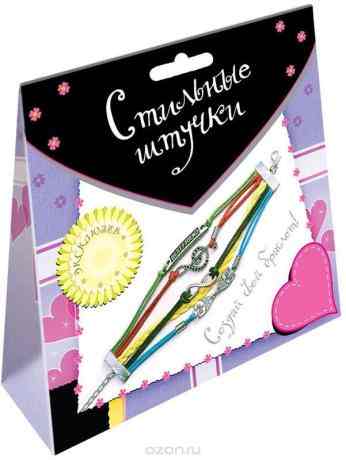 Дрофа-Медиа Набор для изготовления браслета Стильные штучки 3092