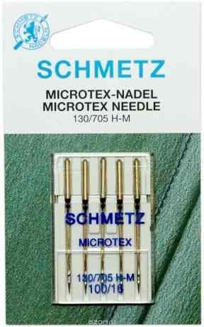 Игла для бытовых швейных машин "Schmetz", №100, 5 шт