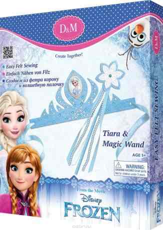D&M Набор для создания аксессуаров Frozen Тиара и волшебная палочка