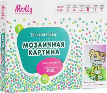 Molly Картина мозаикой Тигренок