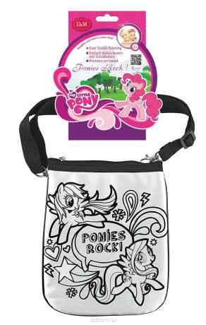 D&M Набор для росписи сумочки Ponies Rock!
