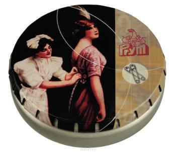 Клик-клак бокс Prym "Ностальгия", с английскими булавками