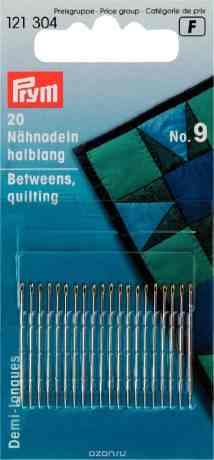 Набор ручных игл "Prym", №9, 20 шт