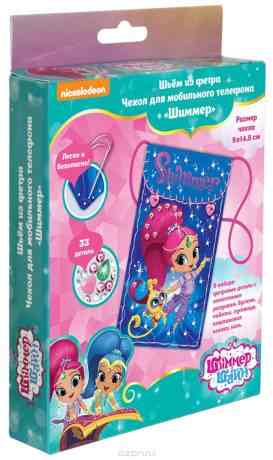 Shimmer & Shine Набор для шитья Чехол для мобильного телефона Шиммер