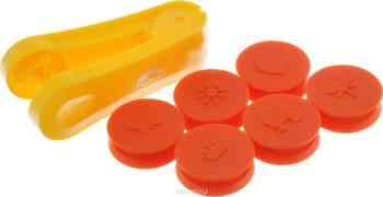 Инструмент для тиснения "Феникс+", со сменными насадками, 7 предметов. 37213