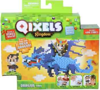 Qixels Мозаика Королевство Гнев дракона