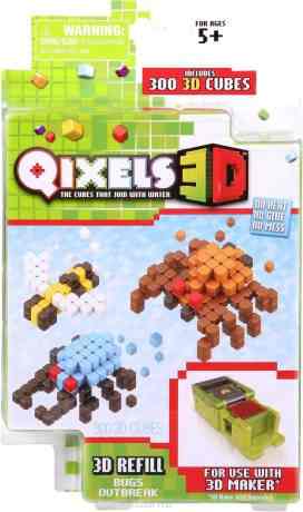 Qixels Дополнительный набор для 3D принтера Жуки