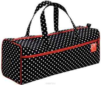 Сумка для рукоделия Prym "Polka dots. Горошек", цвет: черный, белый, 44 х 14 х 17 см