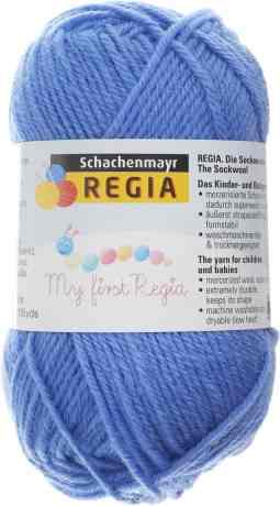 Пряжа для вязания Schachenmayr "My First Regia", цвет: голубой (01887), 105 м, 25 г