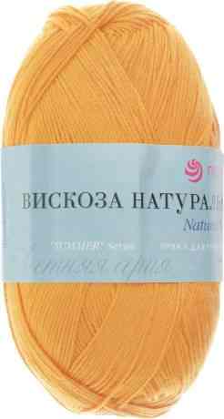 Пряжа для вязания Пехорка "Вискоза натуральная", цвет: золотой улей (422), 400 м, 100 г, 5 шт