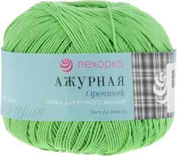 Пряжа для вязания Пехорка "Ажурная", цвет: экзотика (65), 280 м, 50 г, 10 шт