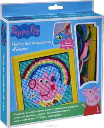 Peppa Pig Набор для вышивания Радуга