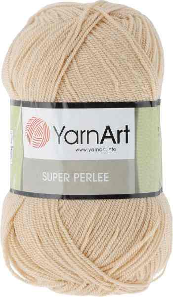 Пряжа для вязания YarnArt "Super Perlee", цвет: светло-бежевый (805), 400 м, 100 г, 5 шт
