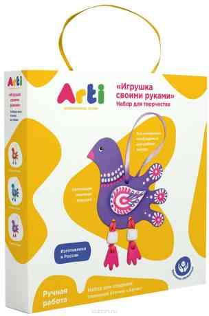 Arti Набор для изготовления игрушки Глиняная птичка Арчи