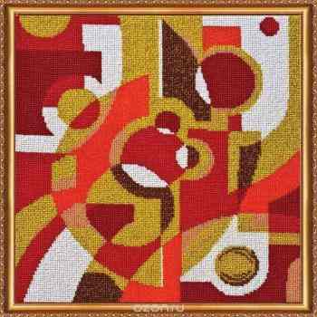 Набор для вышивания бисером Абрис Арт "Солнечный день", 32х32 см