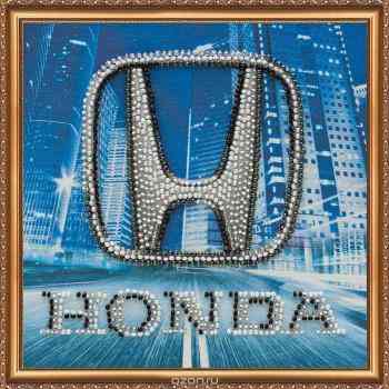 Набор для вышивания бисером Абрис Арт "Honda", 15 х 15 см