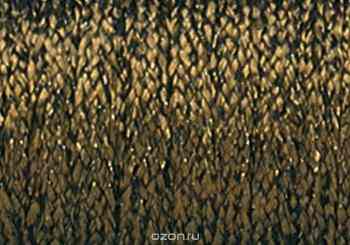 Нитки Kreinik "Blending Filament", цвет: коричневый (0154), 50 м