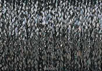 Нитки Kreinik "Very Fine", цвет: темно-серый (0010HL), №4, 11 м