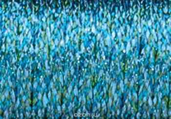 Нитки Kreinik "Very Fine", цвет: аквамарин (0684), №4, 11 м