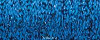 Нитки Kreinik "Very Fine", цвет: синий металлик, №4, 11 м
