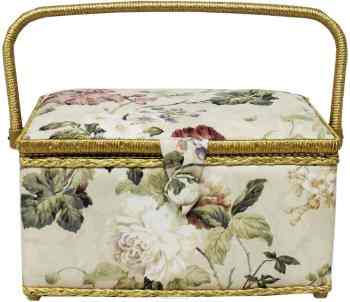 Шкатулка для рукоделия "Grace & Glamour", 17 х 28,5 х 17 см. BN4724