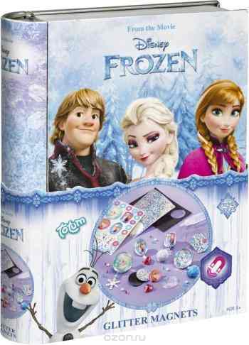 Totum Набор для создания магнитов Frozen Glitter Magnets Tin Book