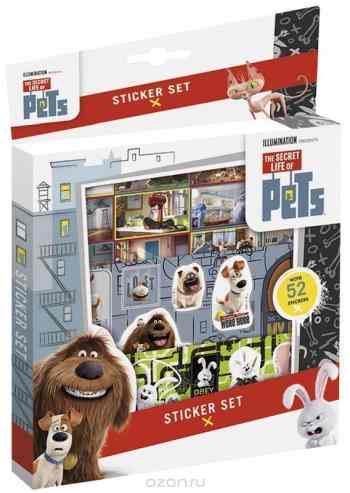 Totum Набор для творчества The Secret Life Of Pets наклейки