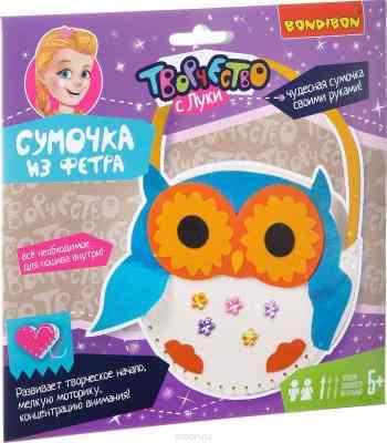 Bondibon Набор для создания сумки Совушка