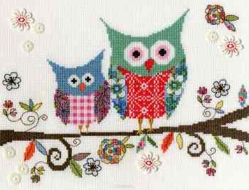 Набор для вышивания крестом Bothy Threads "Любимые уxаживания", 26 x 20 см