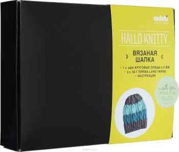 Набор для вязания шапки Selter "Addi. Hello Knitty Strickmuetze"