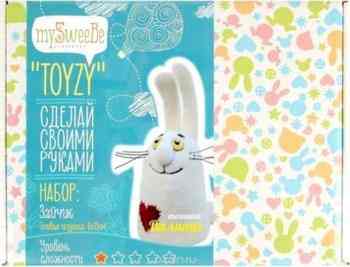 Toyzy Набор для изготовления игрушки из шерсти Зайчик