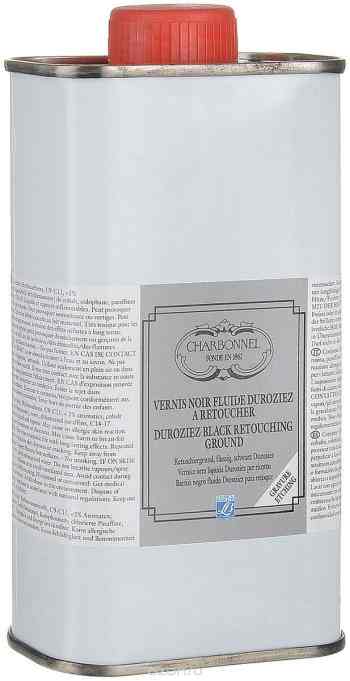 Лак ретушный "Lefranc & Bourgeois", черный DUROZIEZ, 250 мл. LF331287
