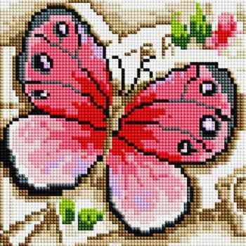 Алмазная мозаика "Рукоделие", 20 х 20 см. AZM2020/B-001